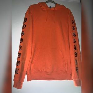 Orange men’s H&M hoodie